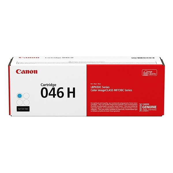 Canon 046H toner cyaan hoge capaciteit (origineel) 1253C002 017426 - 1