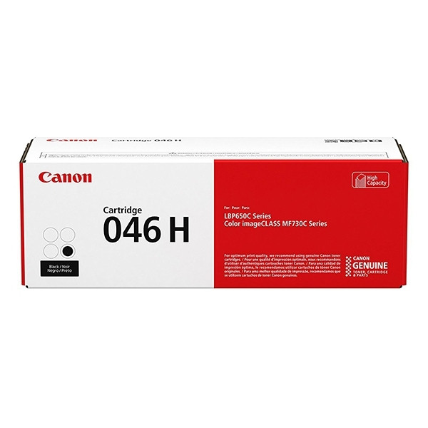 Canon 046H toner zwart hoge capaciteit (origineel) 1254C002 017422 - 1