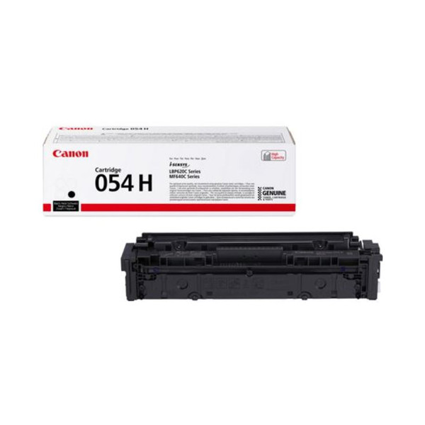 Canon 054H BK toner zwart hoge capaciteit (origineel) 3028C002 070066 - 