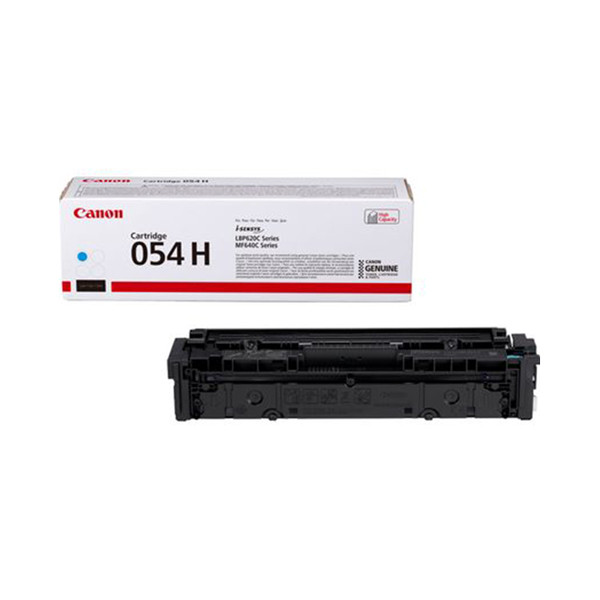 Canon 054H C toner cyaan hoge capaciteit (origineel) 3027C002 070068 - 1