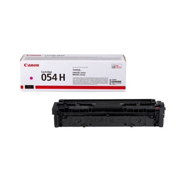 Canon 054H M toner magenta hoge capaciteit (origineel) 3026C002 070070 - 1