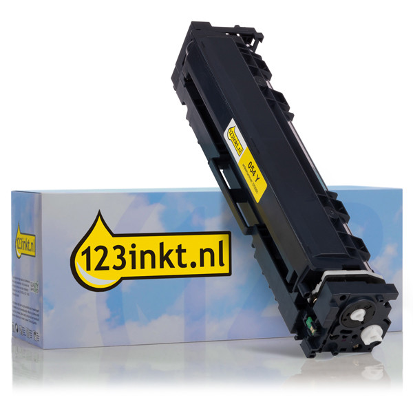 Canon 054 Y toner geel (123inkt huismerk) 3021C002C 070065 - 1