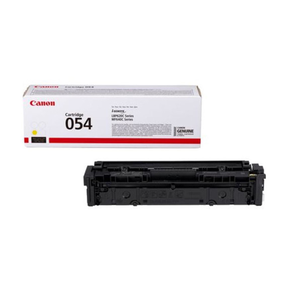 Canon 054 Y toner geel (origineel) 3021C002 070064 - 1