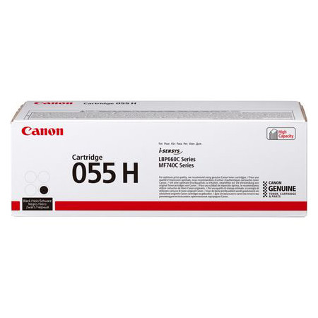 Canon 055H BK toner zwart hoge capaciteit (origineel) 3020C002 903213 - 1