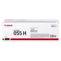 Canon 055H Y toner geel hoge capaciteit (origineel) 3017C002 070056