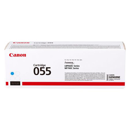 Canon 055 C toner cyaan (origineel) 903713 Canon 055 C toner cyaan (origineel) 903713 - 1