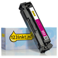 Canon 055 M toner magenta (123inkt huismerk) 3014C002C 070047