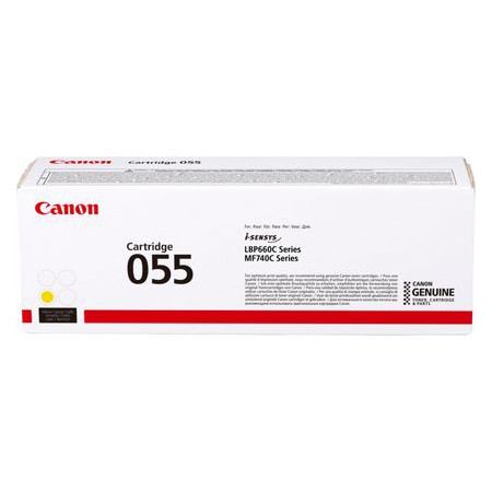 Canon 055 Y toner geel (origineel) 3013C002 070048 - 1