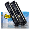 Canon 057H BK toner zwart hoge capaciteit dubbelpak (123inkt huismerk) 070095 - 1