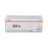 Canon 059H Y toner geel hoge capaciteit (origineel)