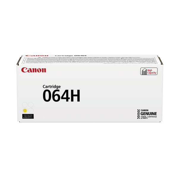 Canon 064H Y toner geel hoge capaciteit (origineel) 4932C001 070110 - 1