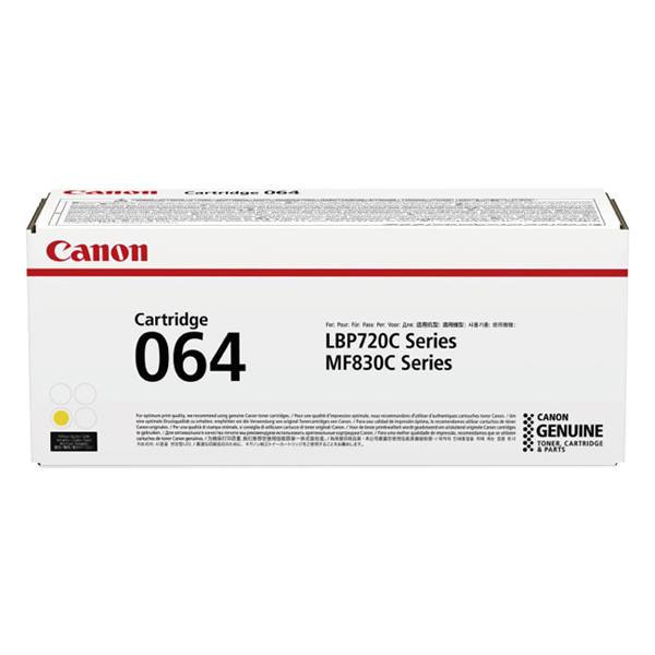 Canon 064 Y toner geel (origineel) 4931C001 070102 - 1