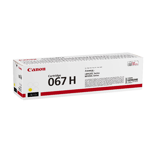 Canon 067H Y toner geel hoge capaciteit (origineel) 905540 - 1