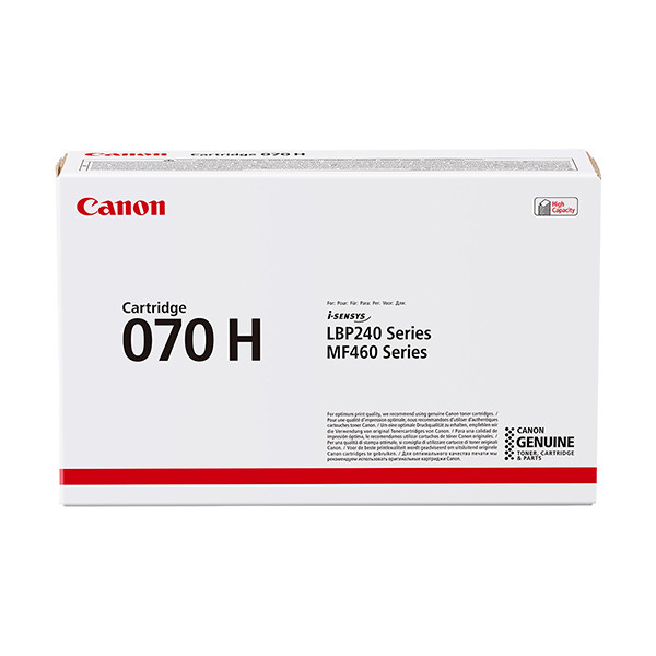 Canon 070H toner zwart hoge capaciteit (origineel) 5640C002 906301 - 1