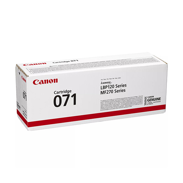 Canon 071 BK toner zwart (origineel) 5645C002 095014 - 1