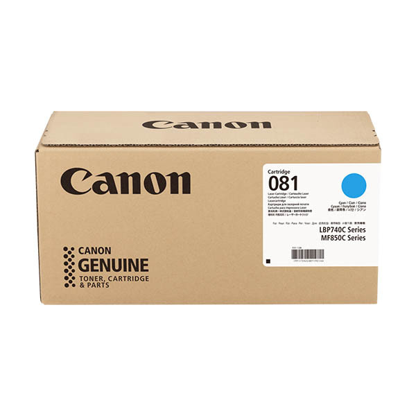 Canon 081 C toner cyaan (origineel) 011295 - 1