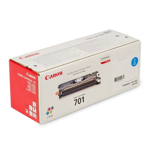 Canon 701 C toner cyaan (origineel) 9286A003AA 071020 - 1