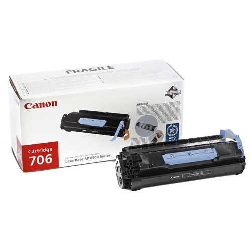 Canon 706 toner zwart (origineel) 0264B002AA 071460 - 1