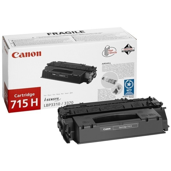 Canon 715H toner zwart hoge capaciteit (origineel) 1976B002AA 901438 - 1