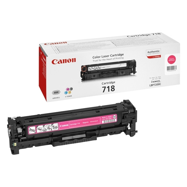 Canon 718 M toner magenta (origineel) 2660B002AA 070882 - 1