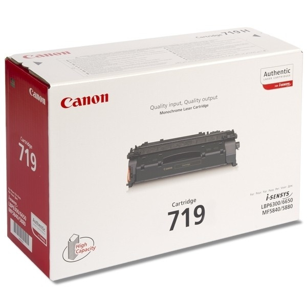Canon 719 toner zwart (origineel) 3479B002AA 901874 - 1
