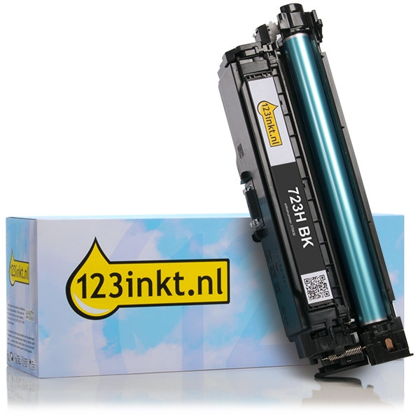 Canon 723H BK toner zwart hoge capaciteit (123inkt huismerk) 2645B002C 070841 - 1