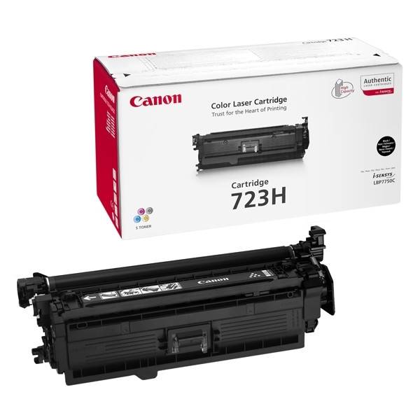 Canon 723H BK toner zwart hoge capaciteit (origineel) 2645B002 070840 - 1