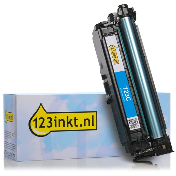 Canon 723 C toner cyaan (123inkt huismerk) 2643B002C 070843 - 1