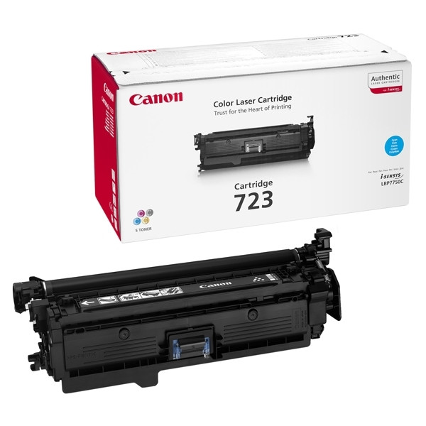 Canon 723 C toner cyaan (origineel) 2643B002 070842 - 1