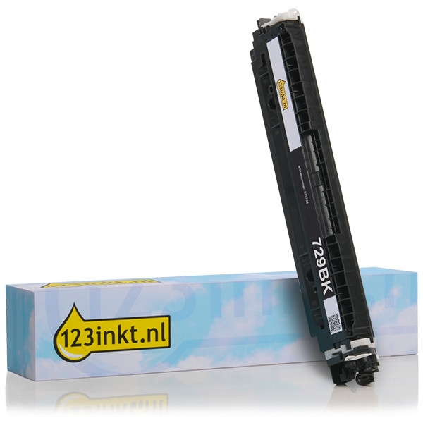 Canon 729 BK toner zwart (123inkt huismerk) 4370B002C 070735 - 1