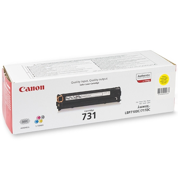 Canon 731Y toner geel (origineel) 6269B002 032224 - 1