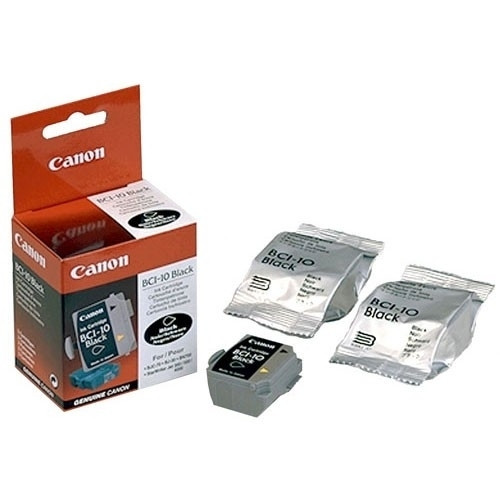 Canon BCI-10: 3 x inktcartridge zwart (origineel) 0956A002 011900 - 1