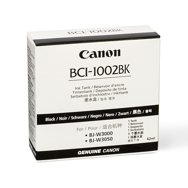 Canon BCI-1002BK inktcartridge zwart (origineel) 5843A001AA 017110 - 1