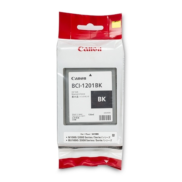 Canon BCI-1201BK inktcartridge zwart (origineel) 7337A001 012020 - 1