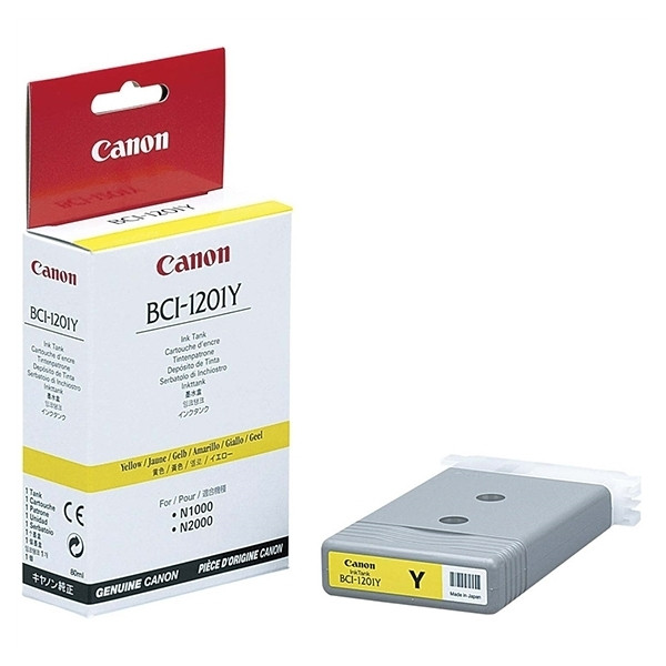 Canon BCI-1201Y inktcartridge geel (origineel) 7340A001 012035 - 1