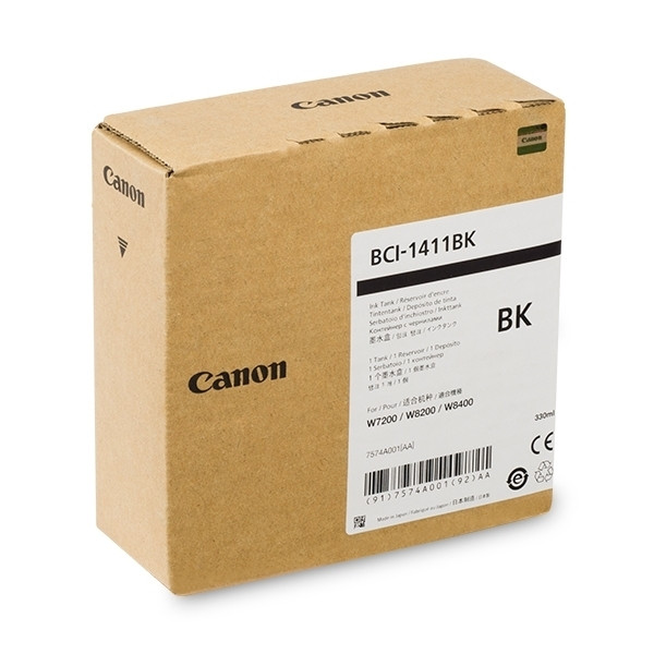 Canon BCI-1411BK inktcartridge zwart (origineel) 7574A001 017150 - 1