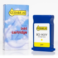 Canon BCI-1431Y inktcartridge geel (123inkt huismerk) 8972A001C 017169