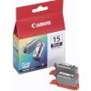 Canon BCI-15BK: 2 x inktcartridge zwart (origineel)