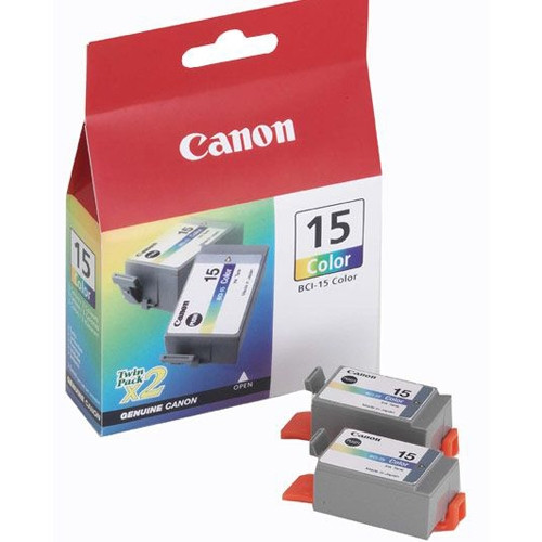 Canon BCI-15C dubbelpak kleur (origineel) 014050 - 1