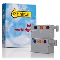 Canon BCI-16: 2 x inktcartridges kleur (123inkt huismerk) 9818A002C 014061