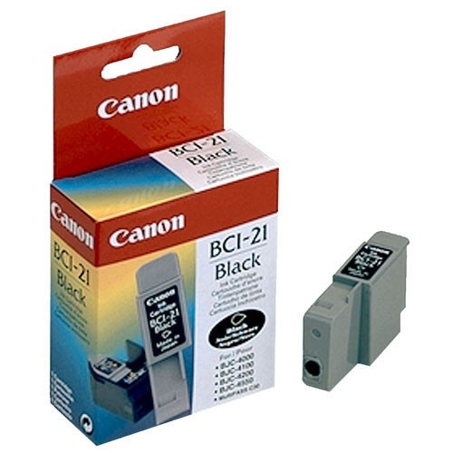 Canon BCI-21BK inktcartridge zwart (origineel) 0954A002 013000 - 1