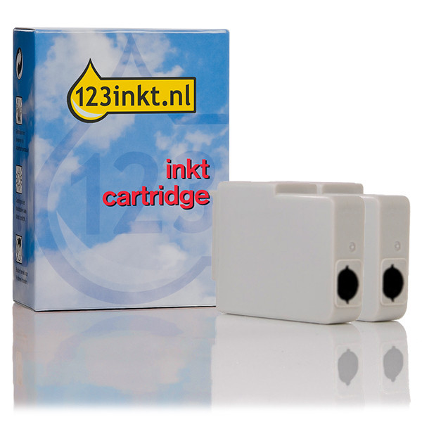 Canon BCI-21BK multipack (123inkt huismerk) 0954A380C 132077 - 1