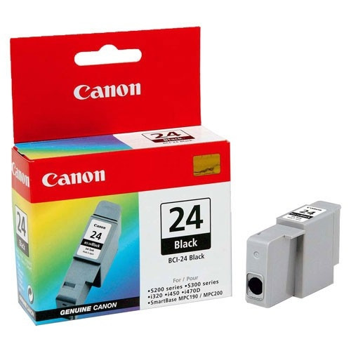 Canon BCI-24BK inktcartridge zwart (origineel) 6881A002 013500 - 1