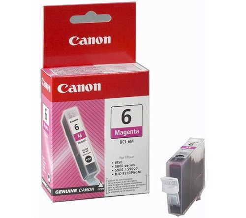 Canon BCI-6M inktcartridge magenta (origineel) 4707A002 900684 - 1