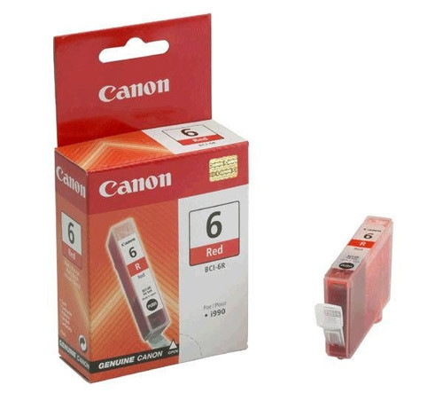 Canon BCI-6R inktcartridge rood (origineel) 8891A002 011520 - 1