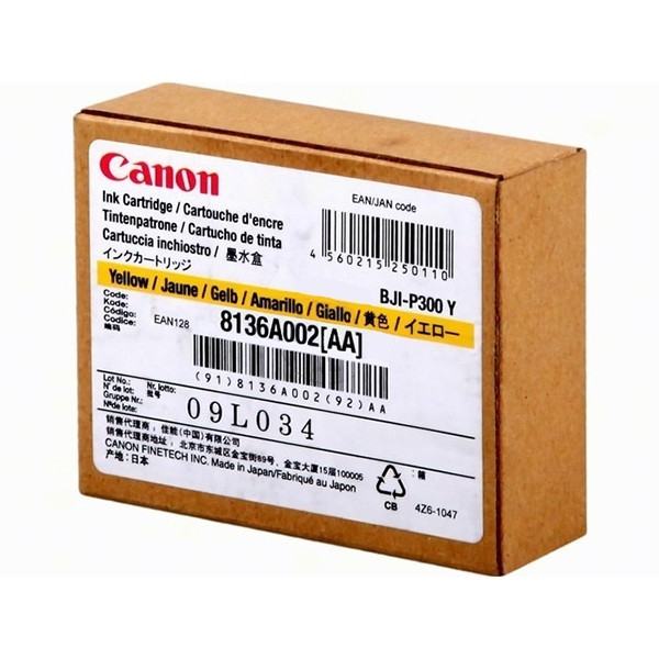 Canon BJI-P300Y inktcartridge geel (origineel) 8136A002 018954 - 1