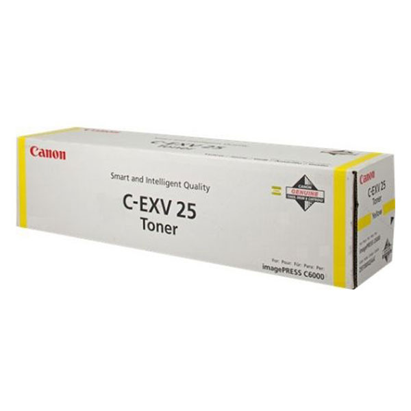 Canon C-EXV 25 Y toner geel (origineel) 2551B002 070694 - 
