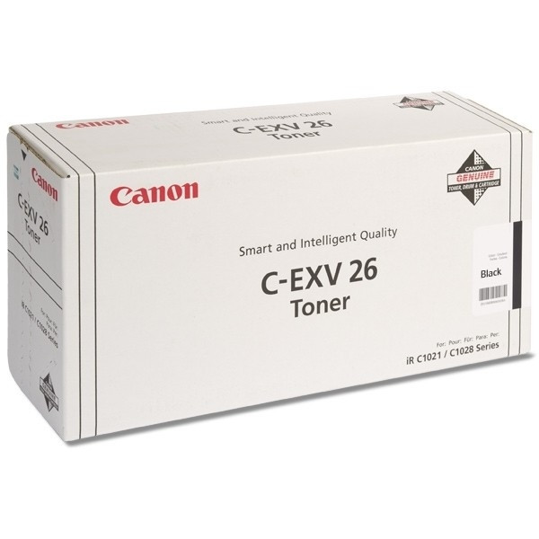 Canon C-EXV 26 BK toner zwart (origineel) 1660B006 901141 - 1