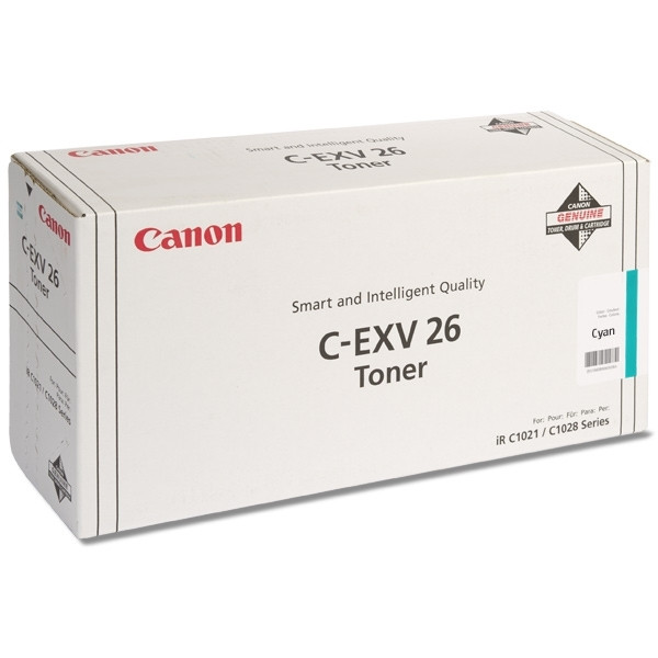 Canon C-EXV 26 C toner cyaan (origineel) 1659B006 070872 - 1