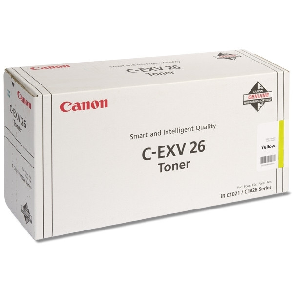 Canon C-EXV 26 Y toner geel (origineel) 1657B006 070876 - 1